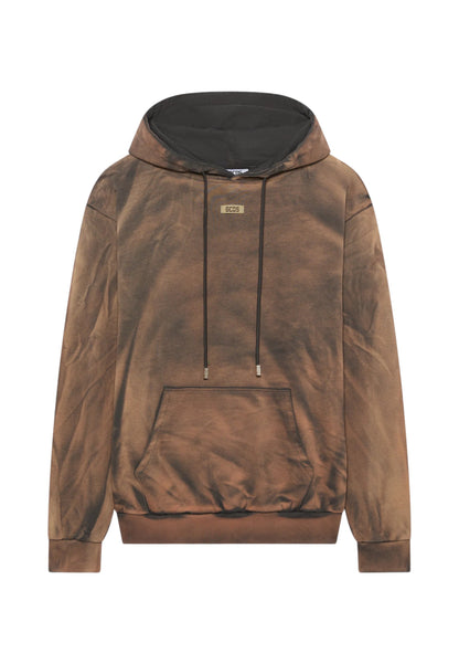 Felpa Con Cappuccio Uomo Gcds Patch Logo Solarized  B2CM1911JE7