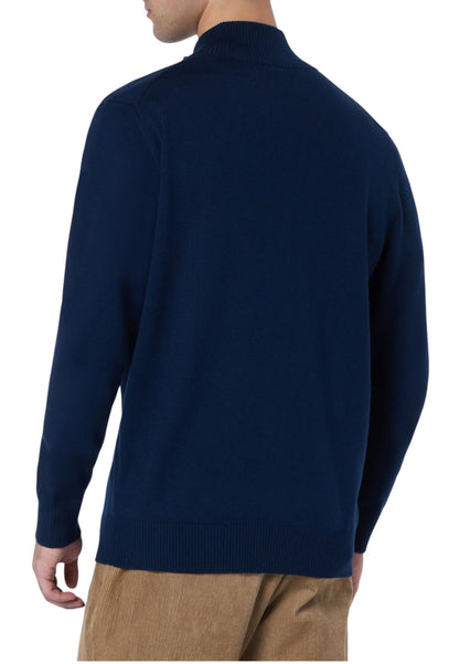 Cardigan  Uomo Mc2 Saint Barth Con Bottoni Savile Merino SAVI002
