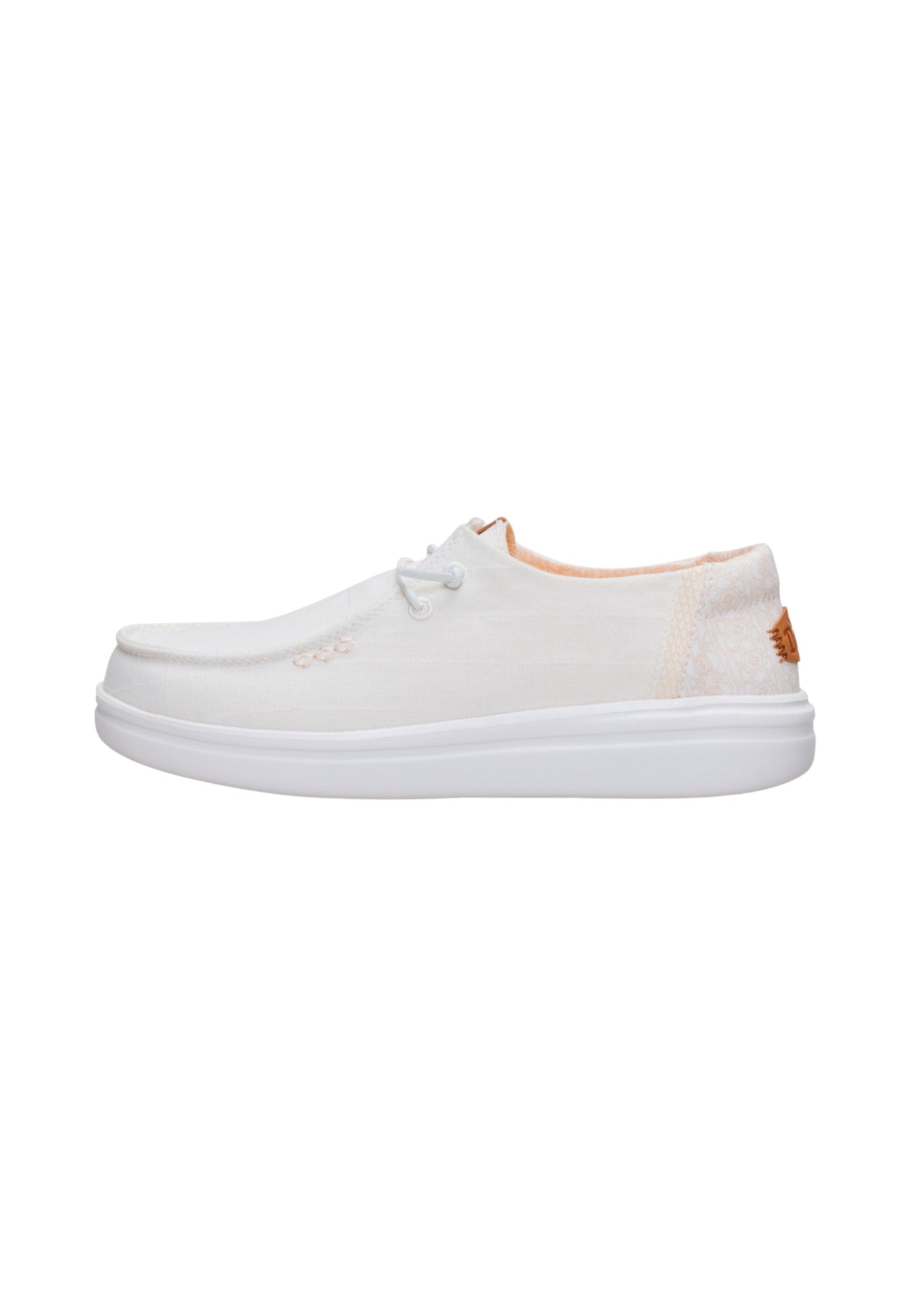 Sneakers Basse Donna Hey Dude  Wendy Rise Chambray Grid HD.45274