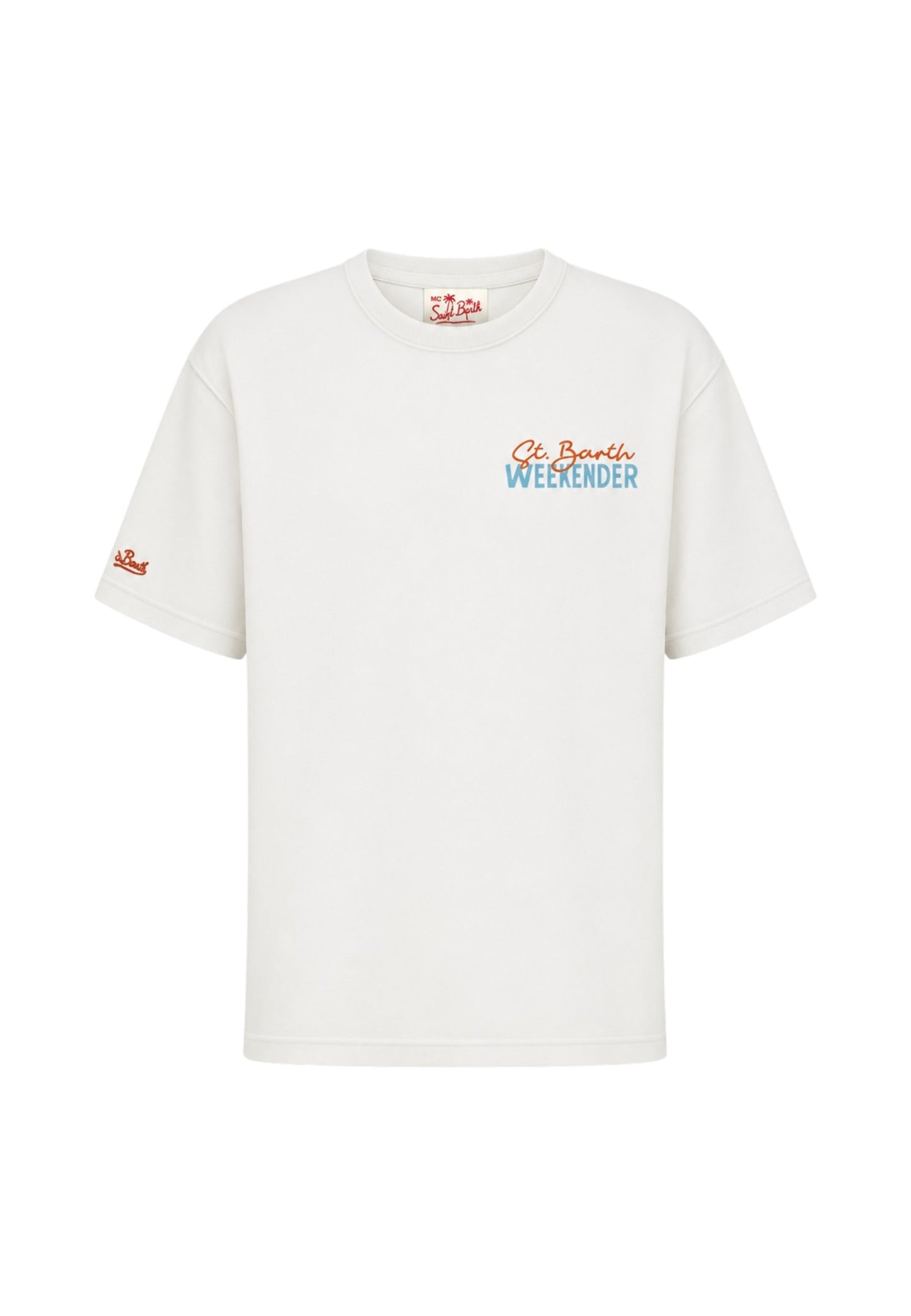 T-Shirt Manica Corta Uomo Mc2 Saint Barth Oversize Sb Weekender Delmar DLR0001