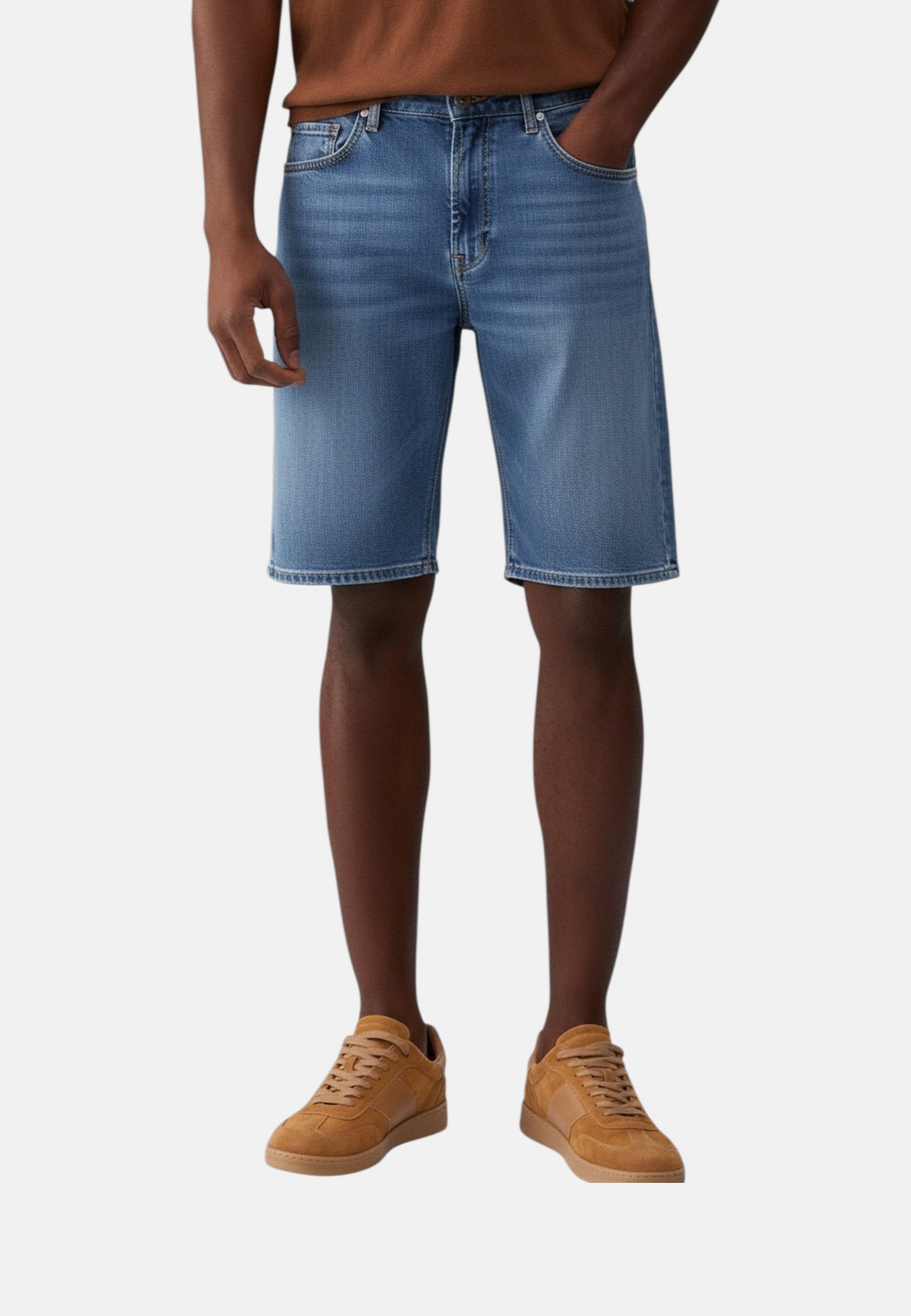 Pantaloncini Bermuda Uomo Liu Jo In Denim Bruce QXX097D4952