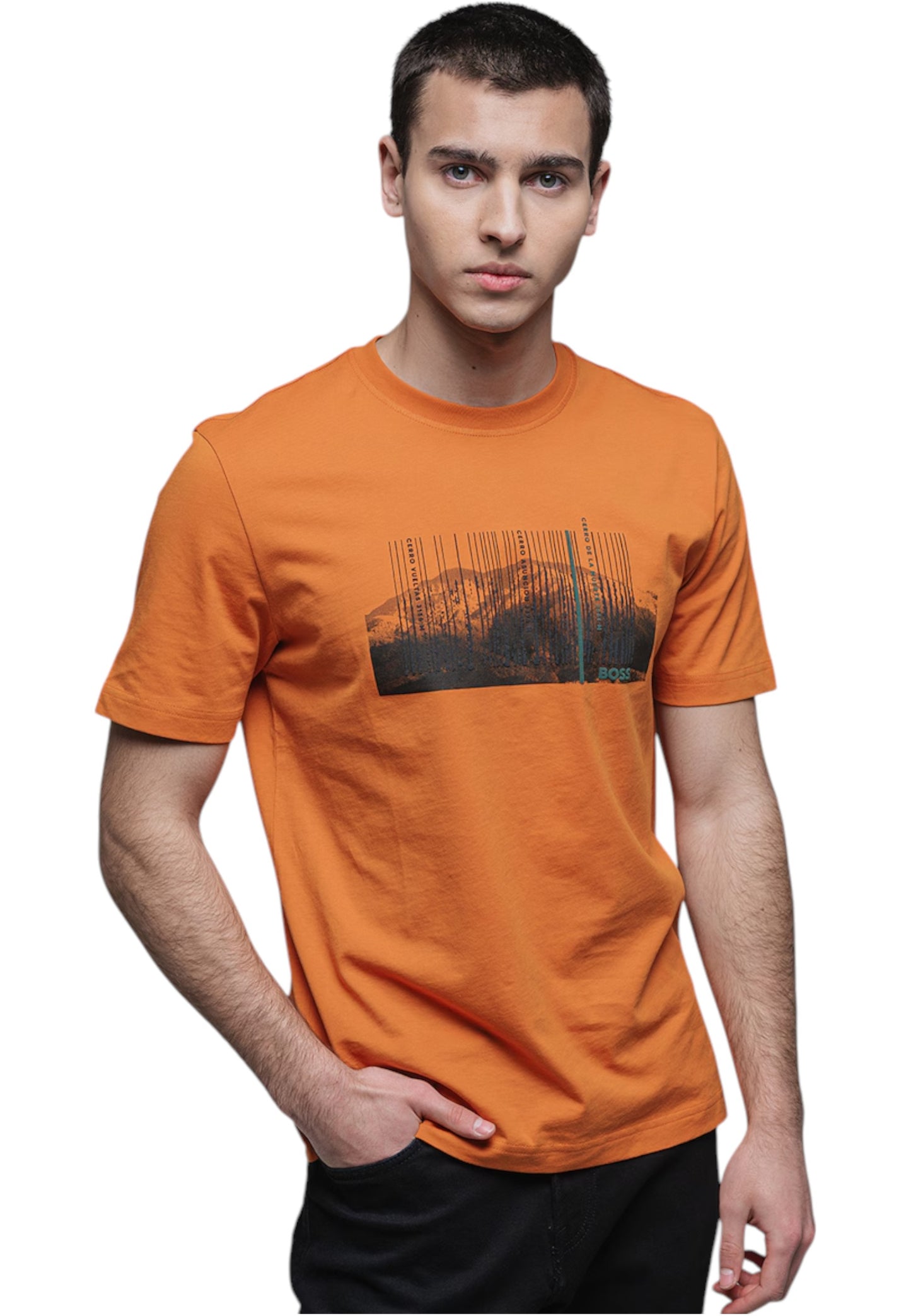 T-Shirt Manica Corta Uomo Boss