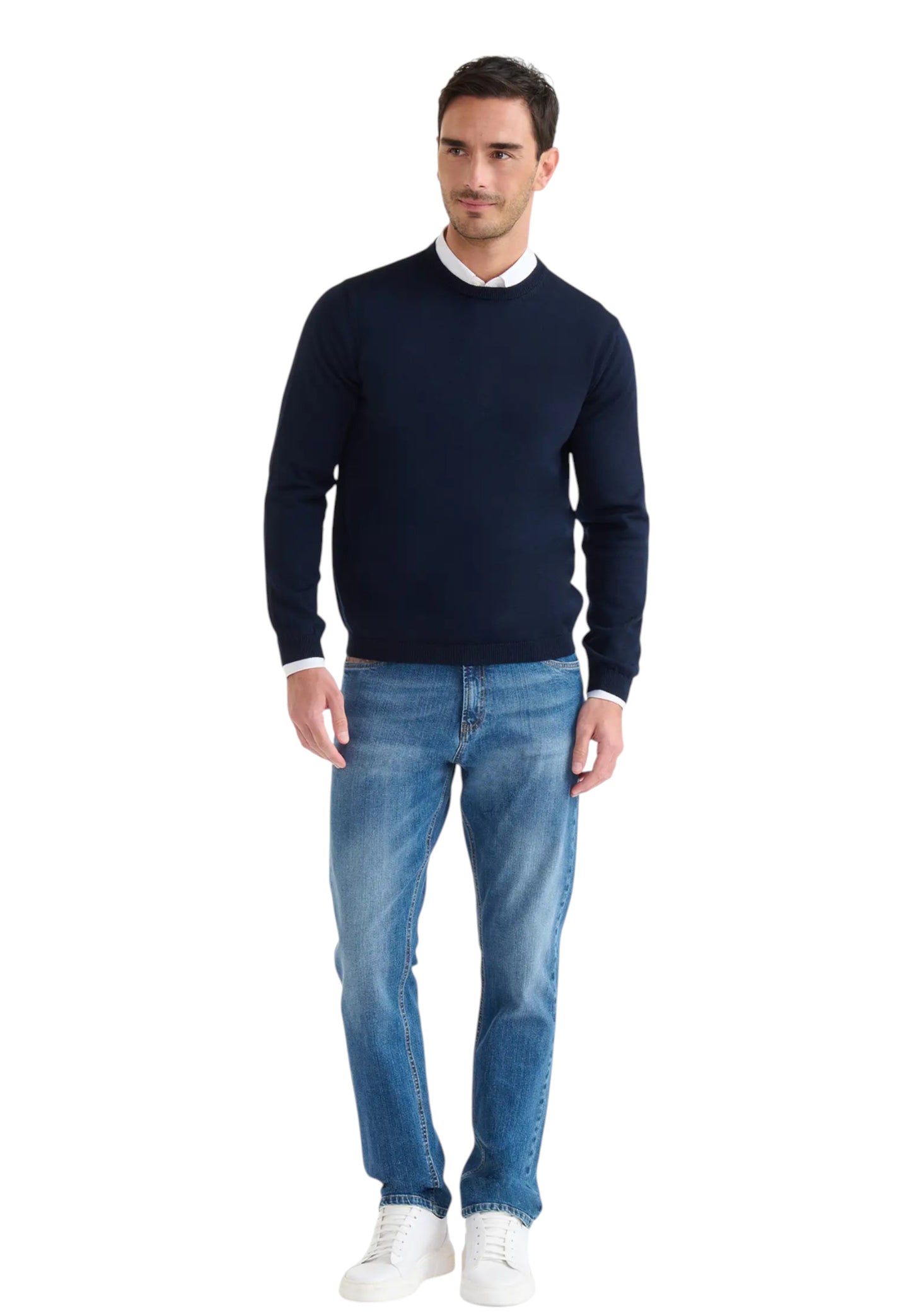 Maglione A Girocollo Uomo Alviero Martini Con Patch  25IU13501UI70
