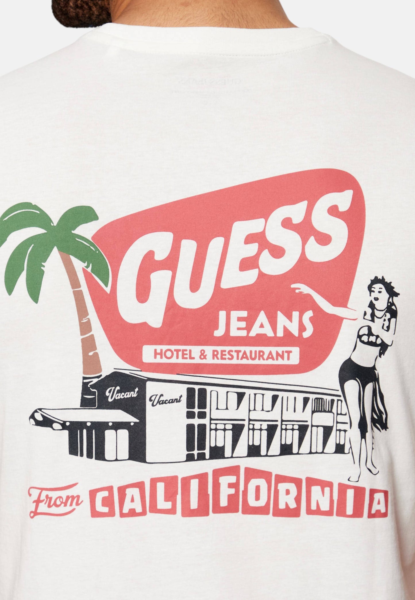 T-Shirt Manica Corta Uomo Guess  Gj West Coast Hotel M6GIC0K8HM0