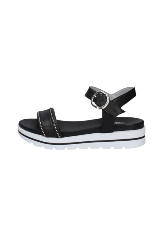 Sandali Con Tacco Donna Nero Giardini