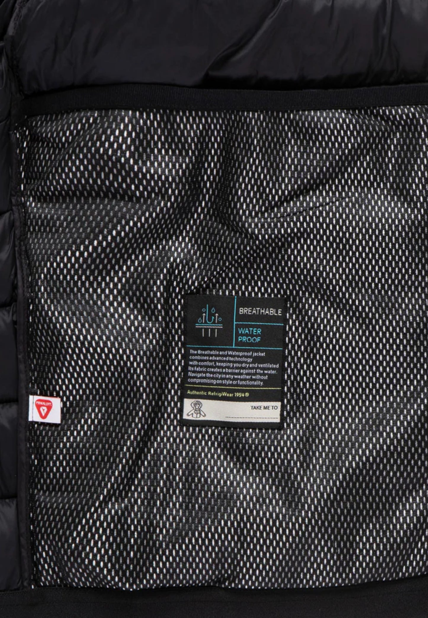 Piumino Corto Uomo Refrigiwear Con Cappuccio Josh Jacket 25AIG23308NY0185