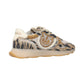 Sneakers Basse Donna Pinko In Camoscio Bovino Stampa Tigre Con Logo Love Birds Zoe 18B SS0175P088