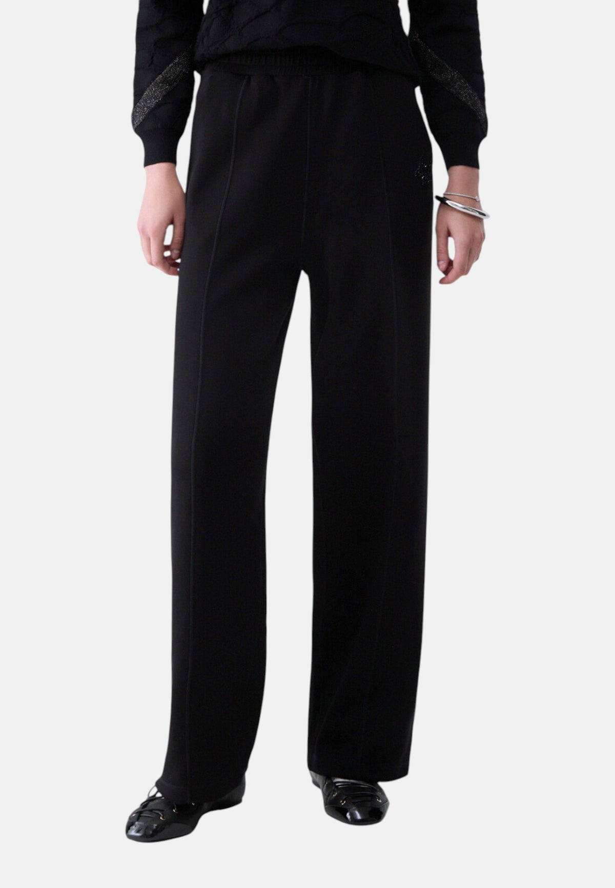 Pantaloni Tuta Donna Liu Jo Lunghi Wide Leg  TF6213J3958