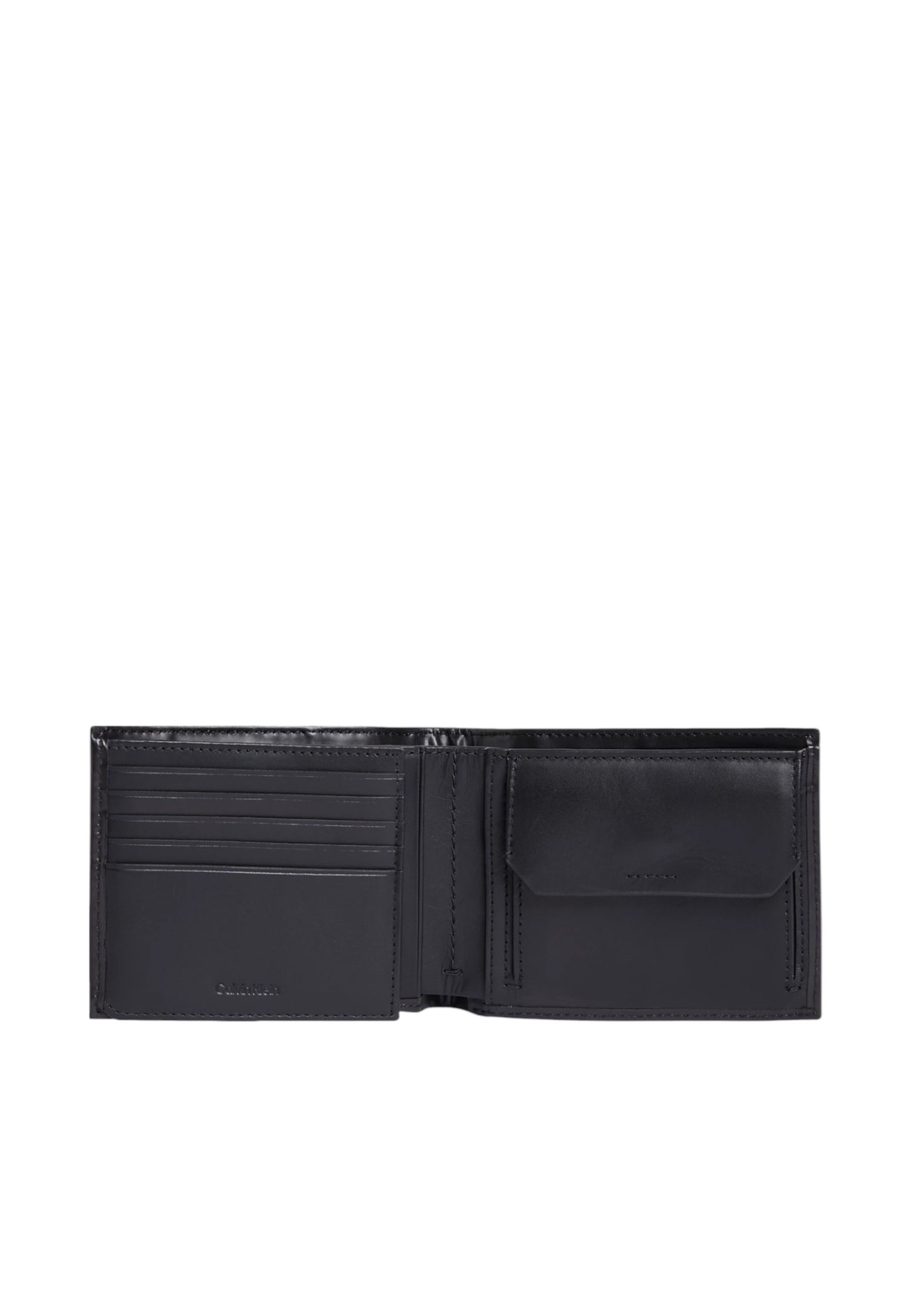 Portafoglio Con Portamonete Uomo Calvin klein Trifold Ck Smooth