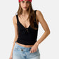 Top  Donna Guess  Gj Fashion Rib Lace W6GPB1KF641