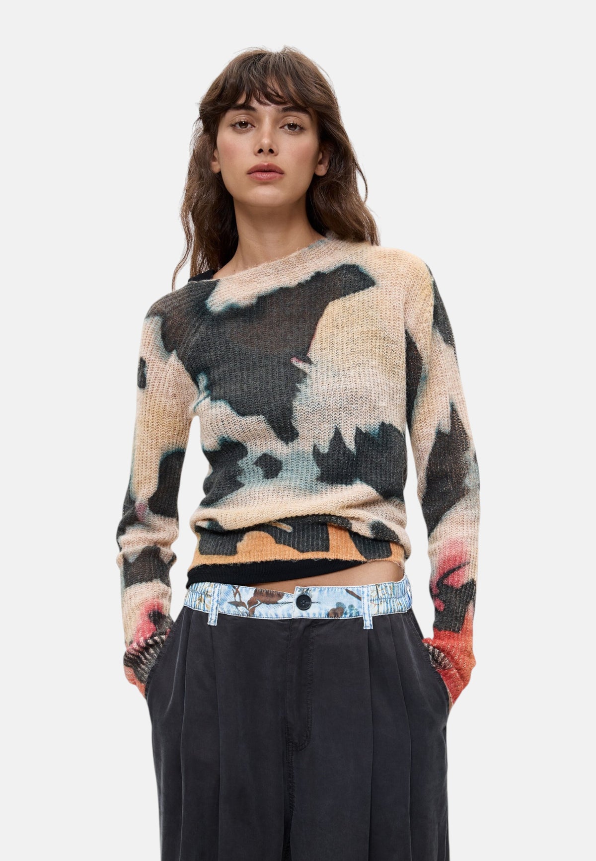 Maglione  Donna Desigual  Jers Splash 26WWJF24