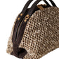 Borsa A Mano Donna Borbonese BaulettoSmall In Tessuto A Rete Con Tracolla Sexy 910103800383