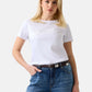 T-Shirt Manica Corta Donna Guess  3D Guess Script W6GI08K3023