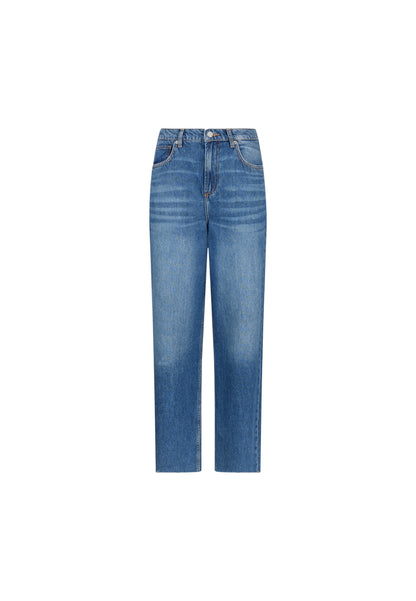 Jeans Wide Leg Donna Liu Jo Vita Bassa Bone UF5139D0287