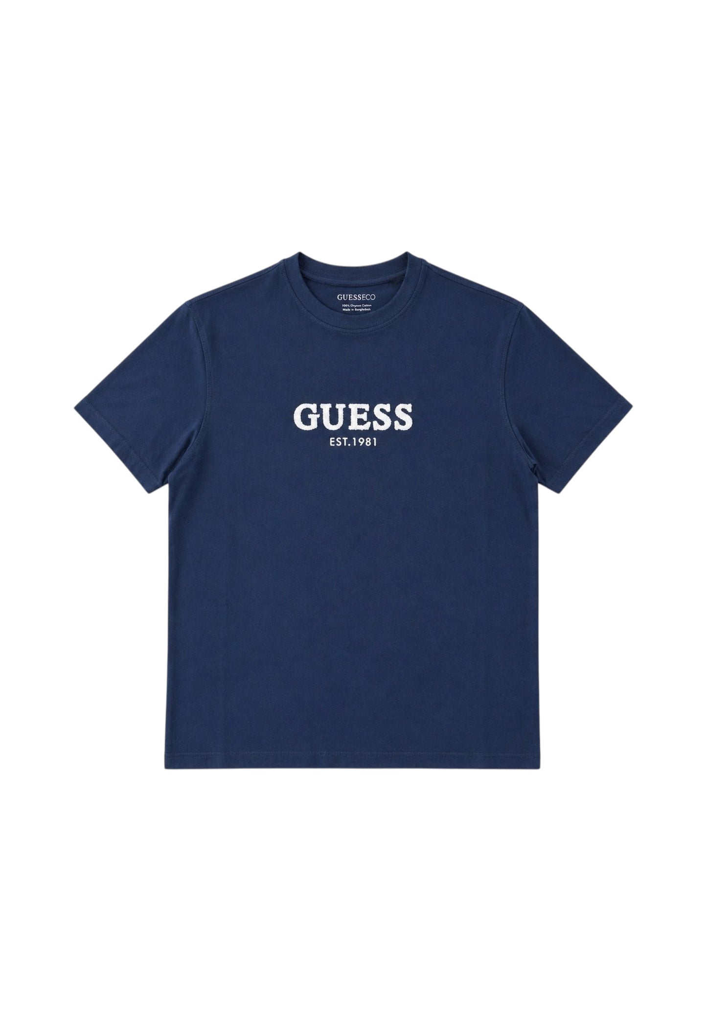 T-Shirt Manica Corta Uomo Guess  uess Logo Contrast Stit M6GI16K3032
