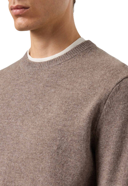Maglione A Girocollo Uomo Mc2 Saint Barth  Regent Merinocash REGE008