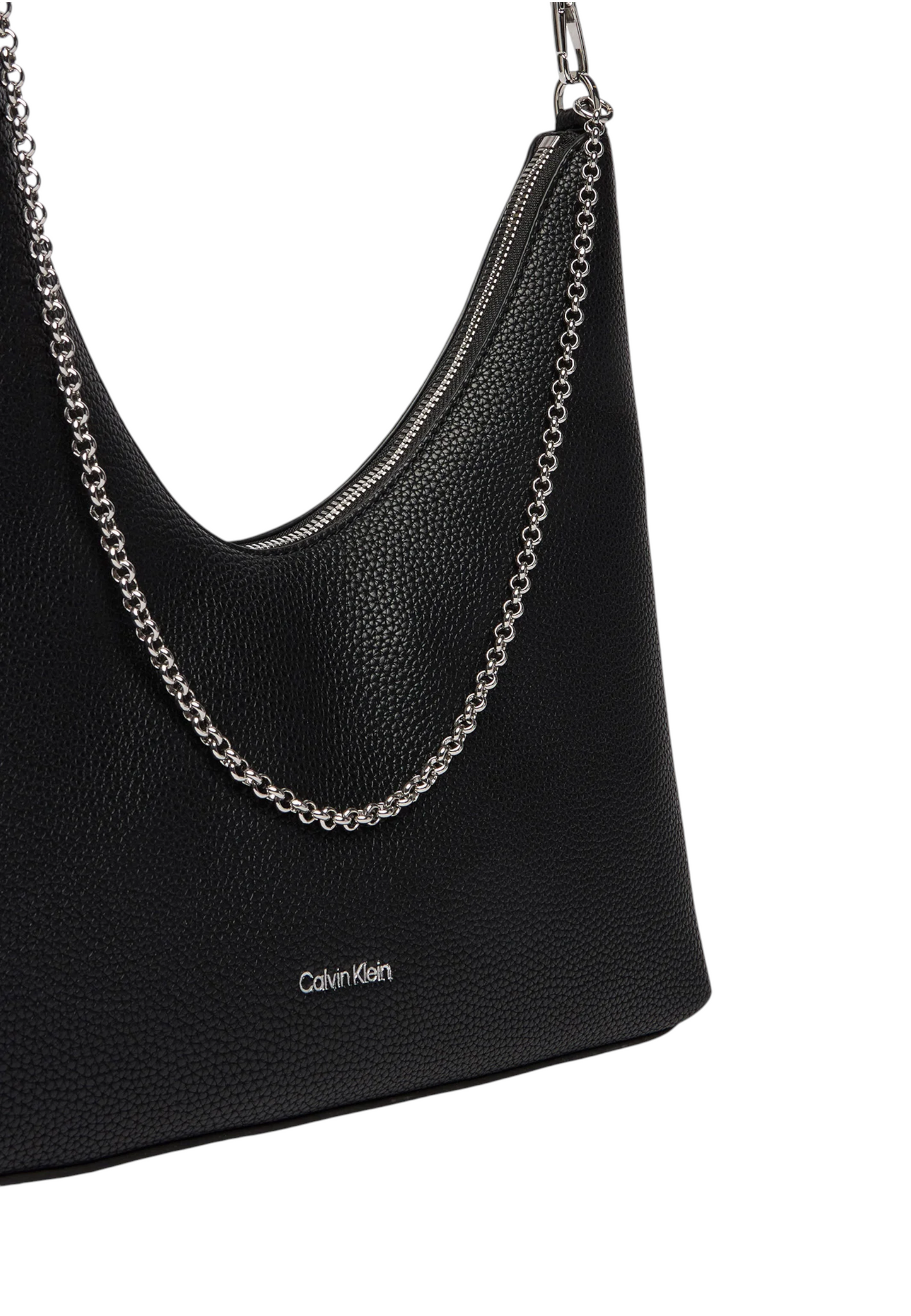 Borsa A Spalla Donna Calvin klein Hw Pebble Shoulder Bag Emblem LV04F3495G
