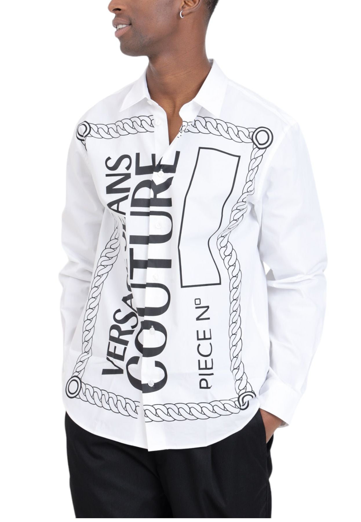 Camicia Manica lunga Uomo Versace Jeans Couture  Piece Nr Over 76GALYR2N0132