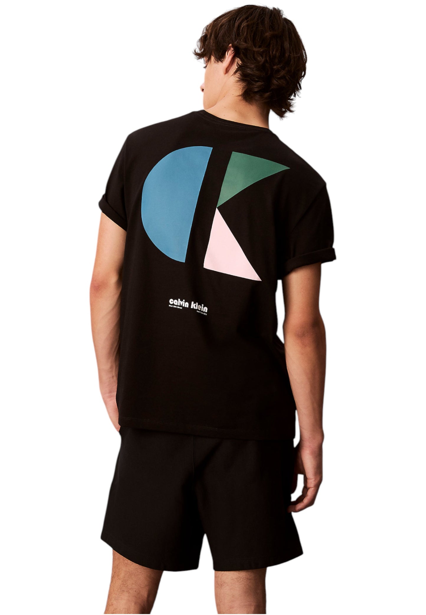 T-Shirt Manica Corta Uomo Calvin klein Jeans  20S Ck Bauhaus Lo LV04RC827G