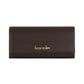 Portafoglio Con Patta Donna Braccialini Lungo, Chiusura con clip, Logo Braccialini in metallo, Dimensioni: 19.5 x 3.5 x 10 Cm Basic B18702BA