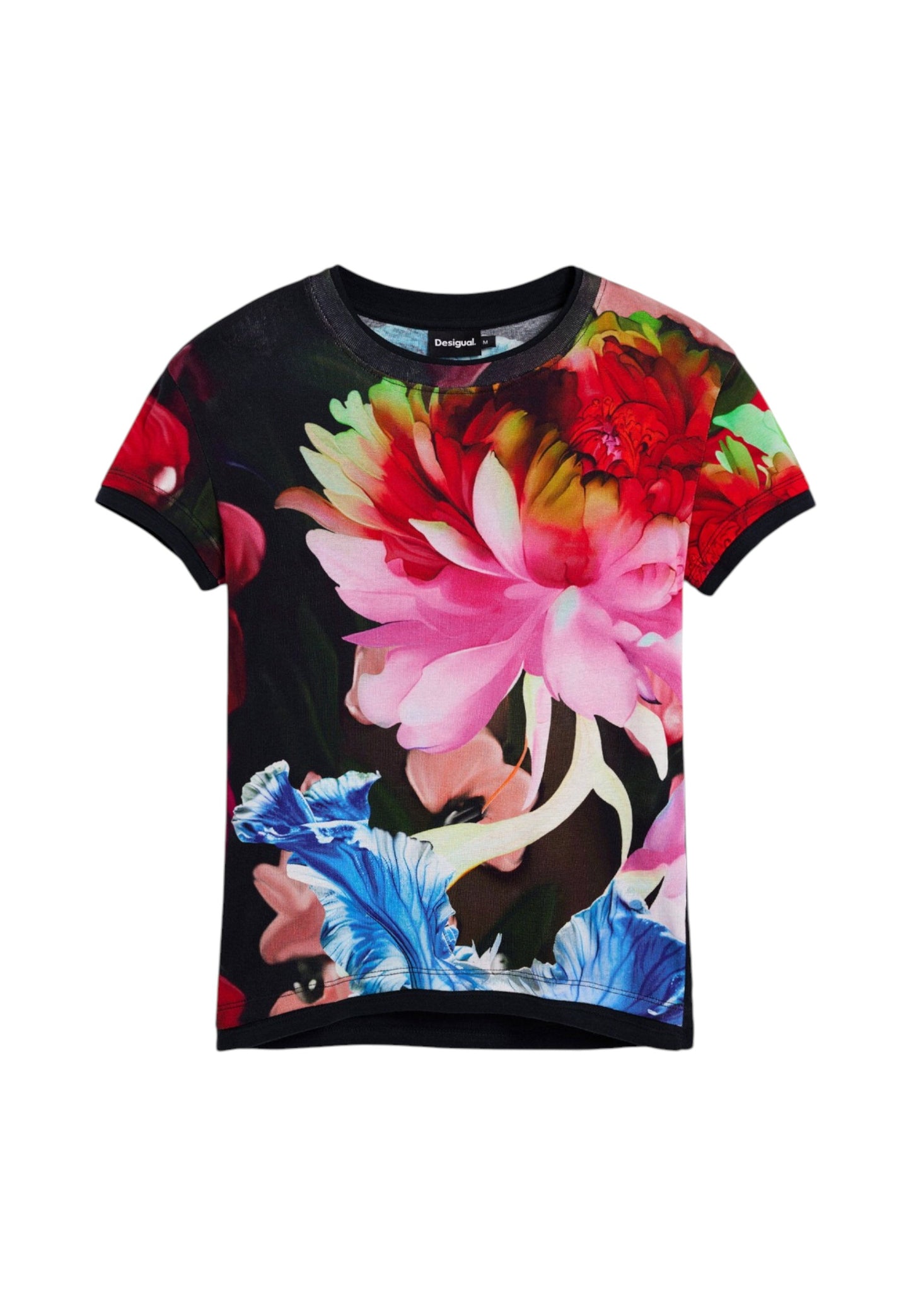 T-Shirt  Donna Desigual  Ts Multiflowers Lacroix 26SWTK49