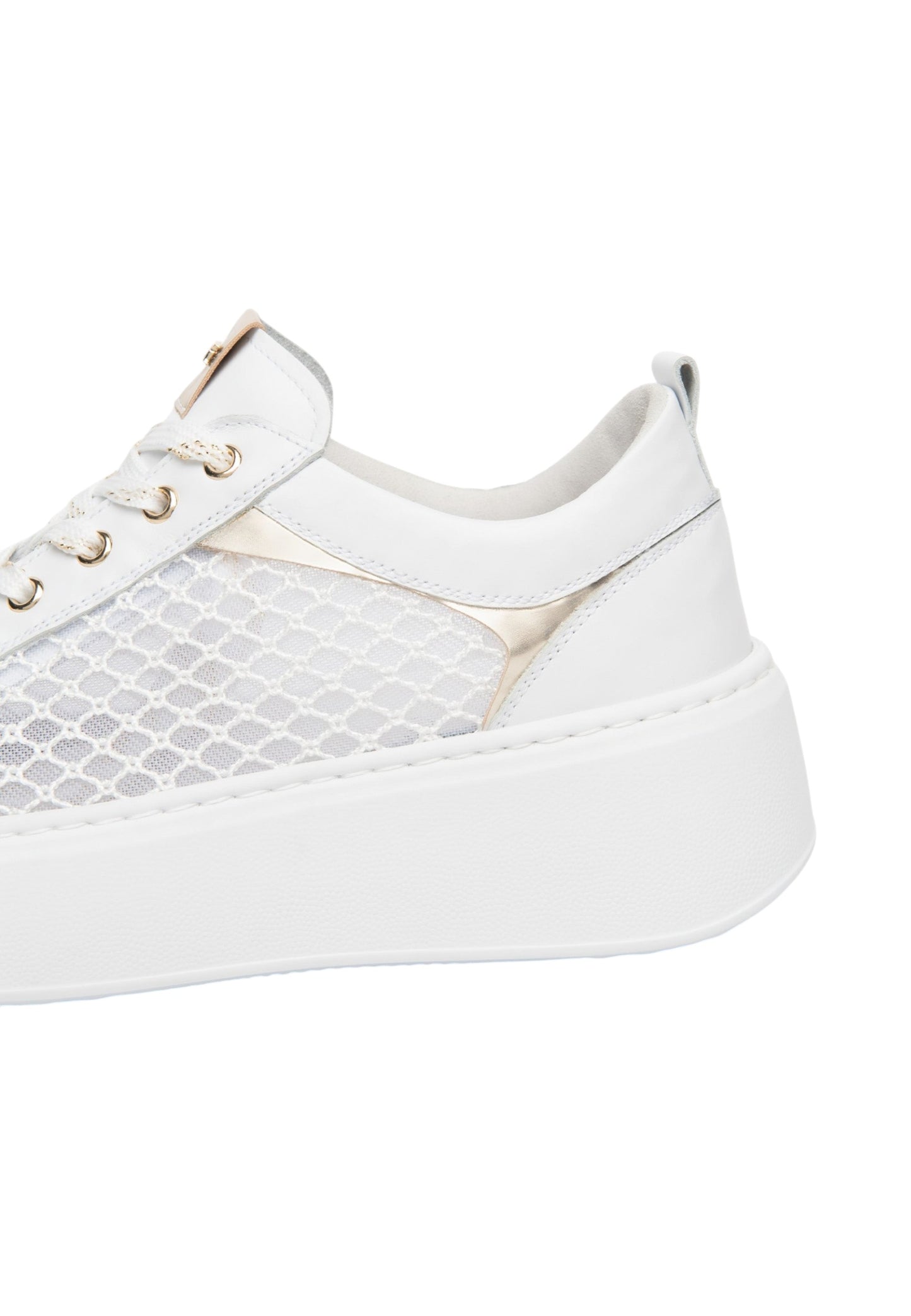 Sneakers Basse Donna Nero Giardini In Nappa Con Inserti Laterali Traforati Trasparenti  E615292D