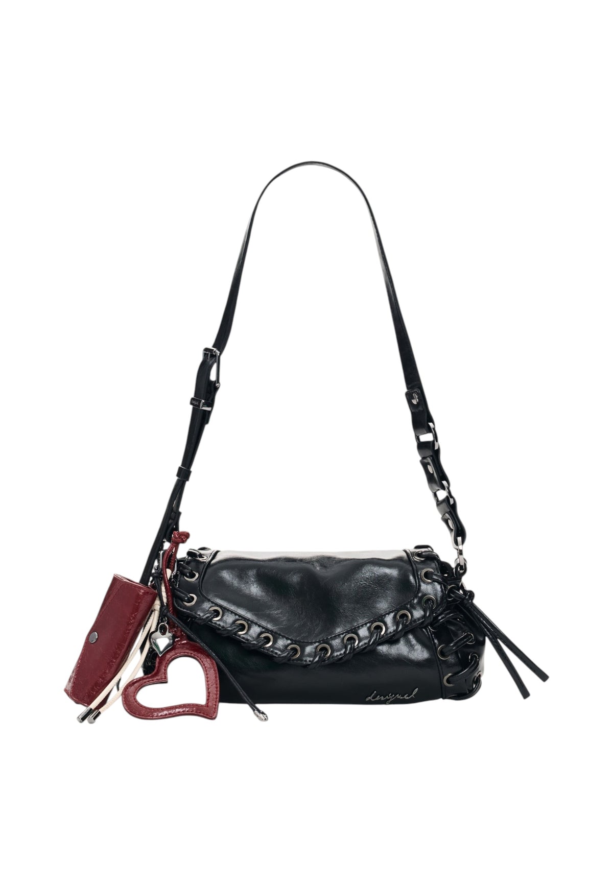 Borsa A Spalla Donna Desigual  Bag Galaxy Zarauz Black 26WAXP42