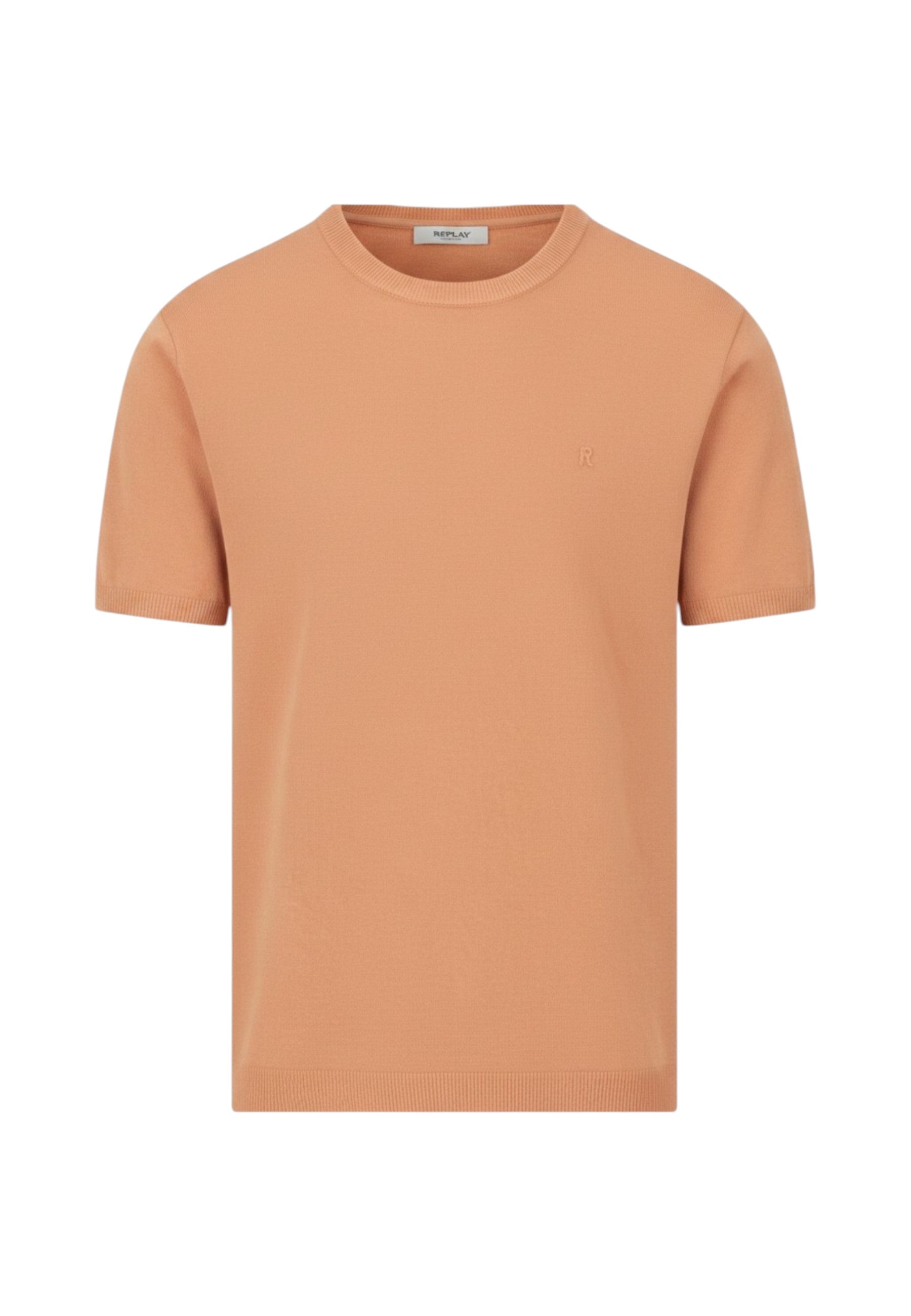 T-Shirt Manica Corta Uomo Replay In Maglia  UK5161.000.G24024