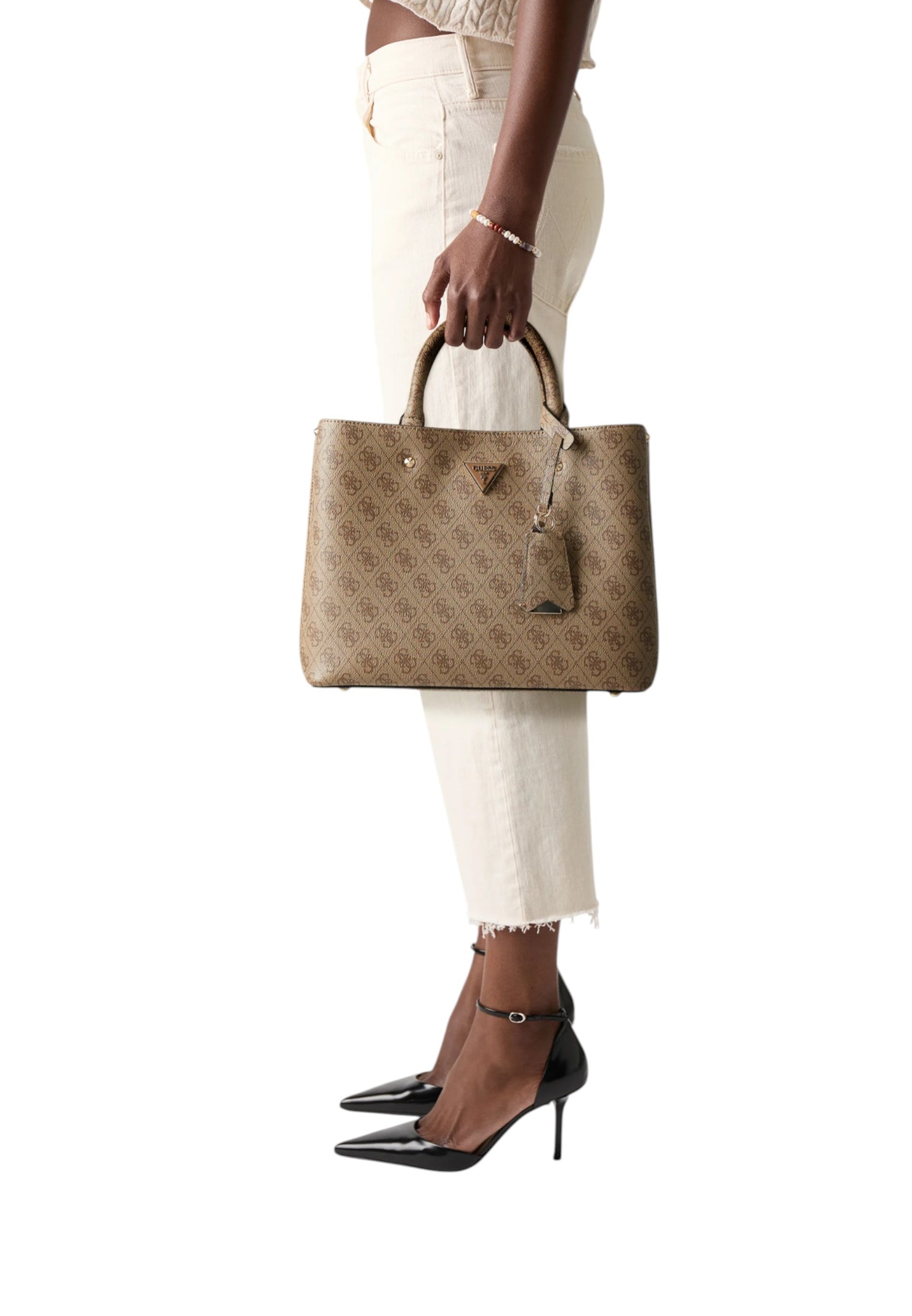 Borsa A Mano Donna Guess Girlfriend Satchel Meridian Ii HWSG6974060
