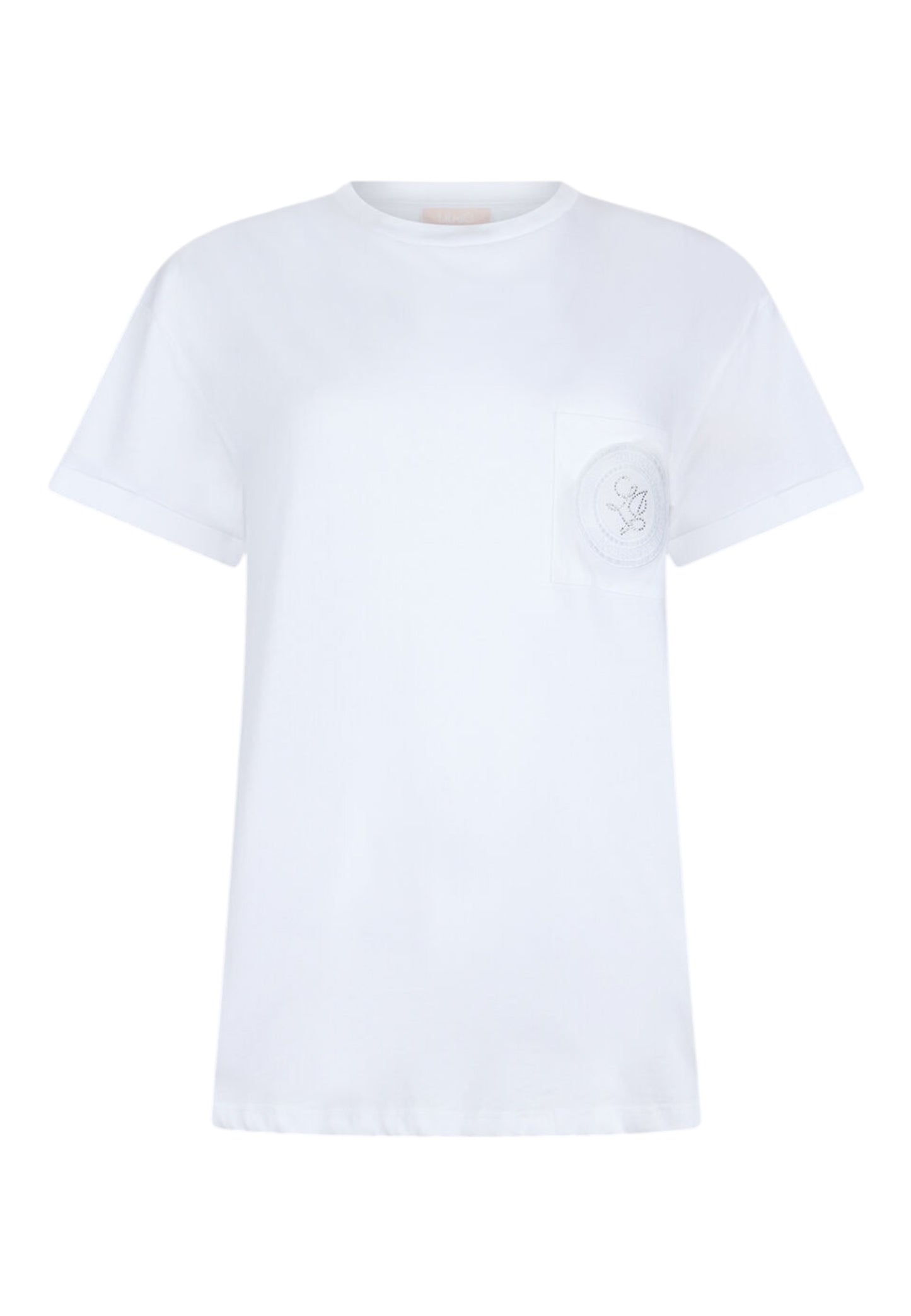 T-Shirt Manica Corta Donna Liu Jo Lj Embr.Fashion Eco Line WA6372JS923