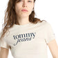 T-Shirt Manica Corta Donna Tommy Jeans  Tjw Slim Essential L