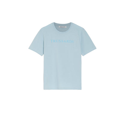 T-Shirt Manica Corta Uomo Trussardi  Lettering Print Cotton Jersey 30/1 52T00724-1T005381