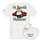 T-Shirt Manica Corta Uomo Mc2 Saint Barth Stampa/Ricamo Fronte E Retro Sb Teddy Car Portland PRL0002