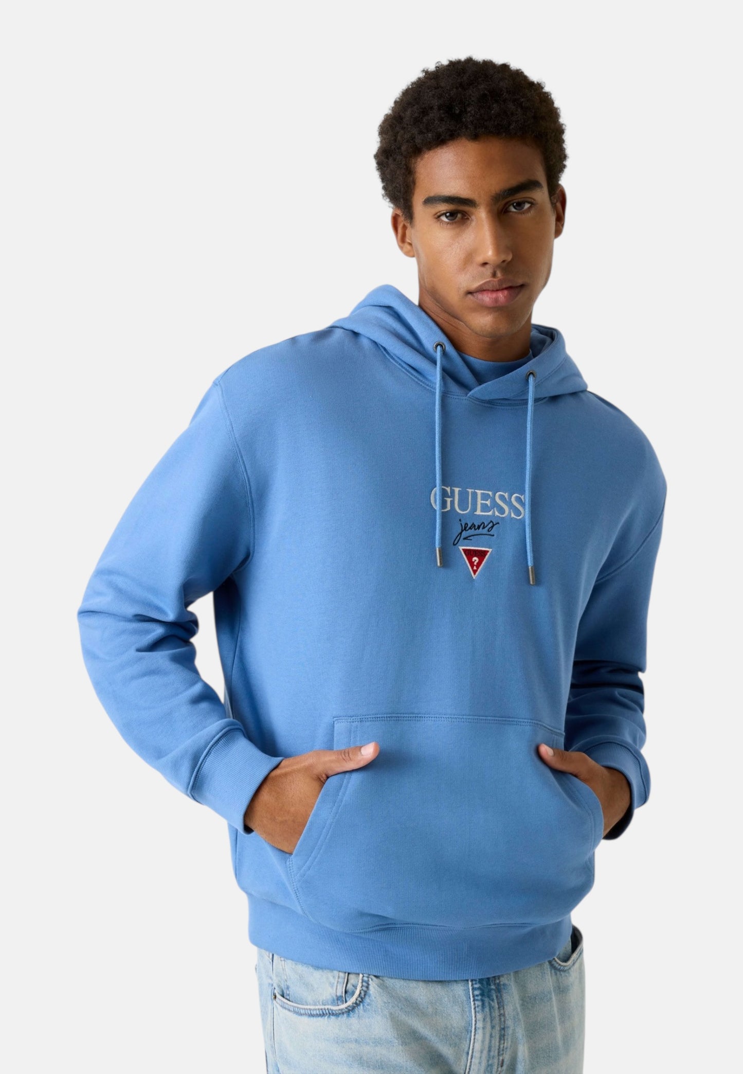 Felpa Con Cappuccio Uomo Guess  Gj Baker Logo M6RQ26KCPR1