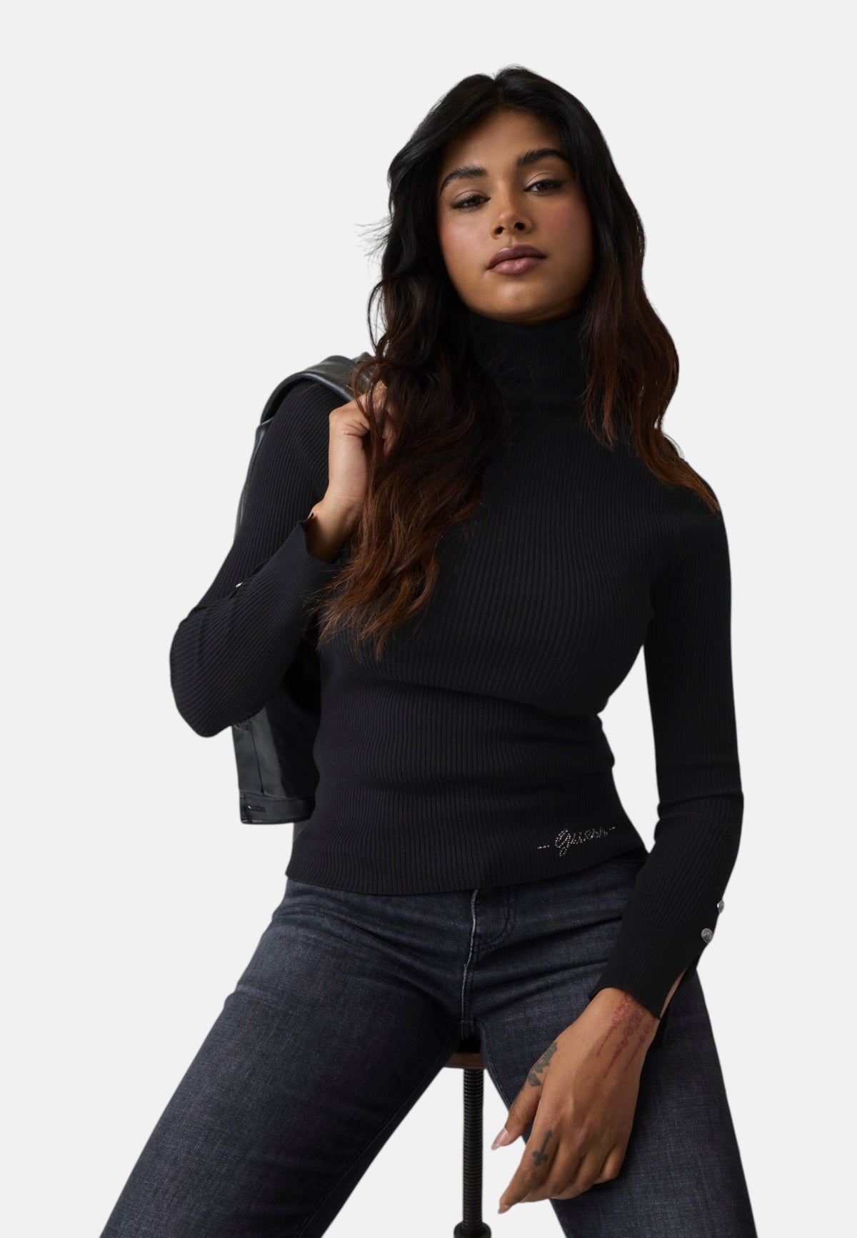 Maglione Collo Alto Donna Guess  Ellie W6BR29Z1417