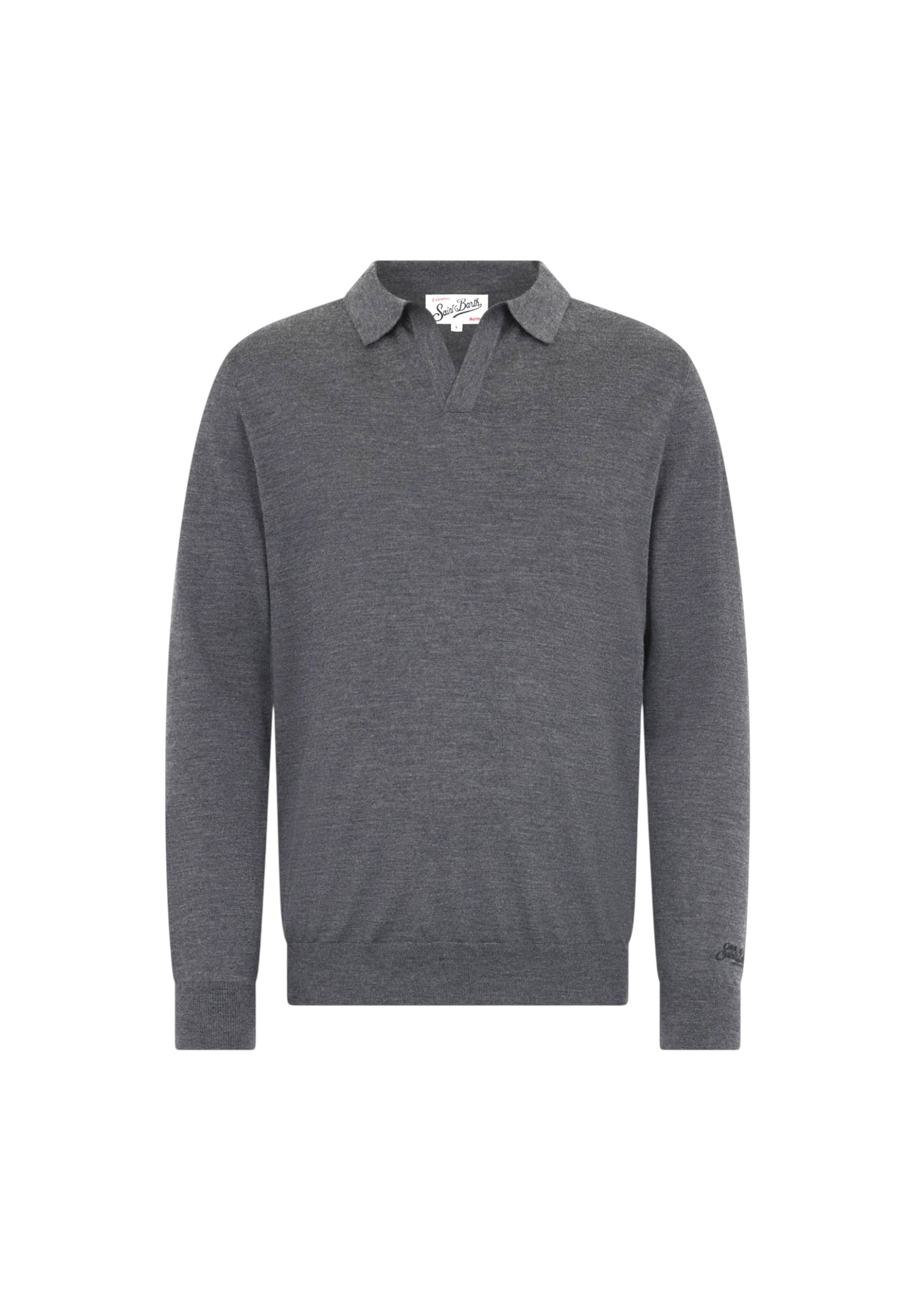 Maglione Scollo A V Uomo Mc2 Saint Barth  Covent Merinocash COV0008