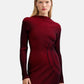 Vestito Midi Donna Desigual Effetto degrad�, Fit slim, Manica lunga, Collo alto, Viscosa Lenzing EcoVero Bloody 26WWVF03