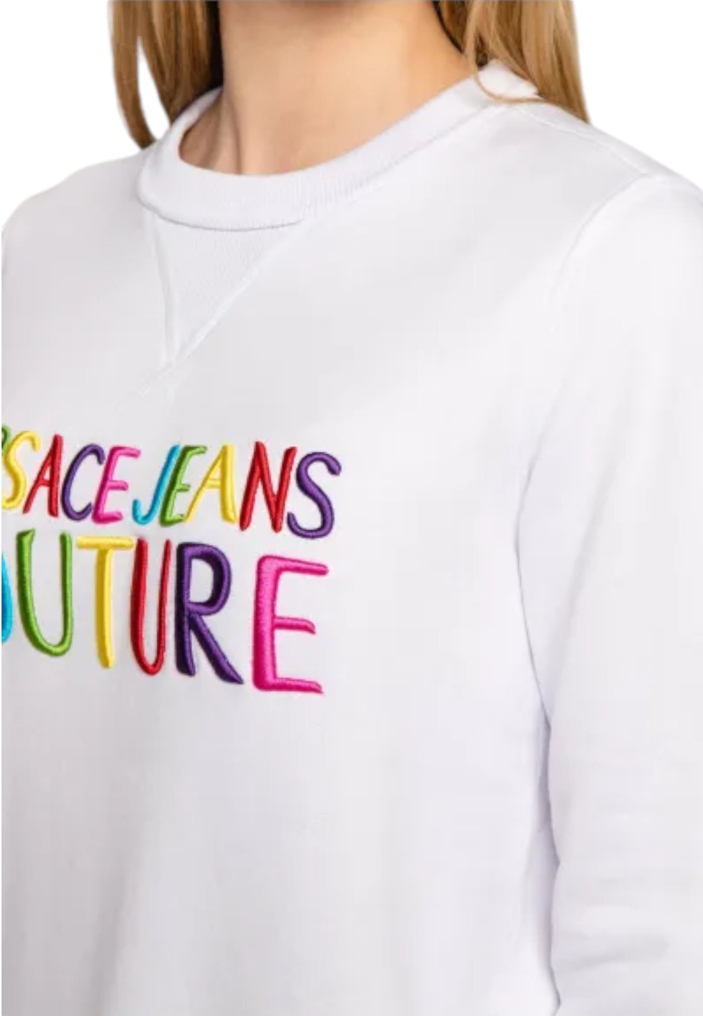 Felpa A Girocollo Donna Versace Jeans Couture   B6HVB70G30325