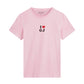 T-Shirt Manica Corta Donna Guess  Gj I Love Gj Reg W6GI45K8HM0