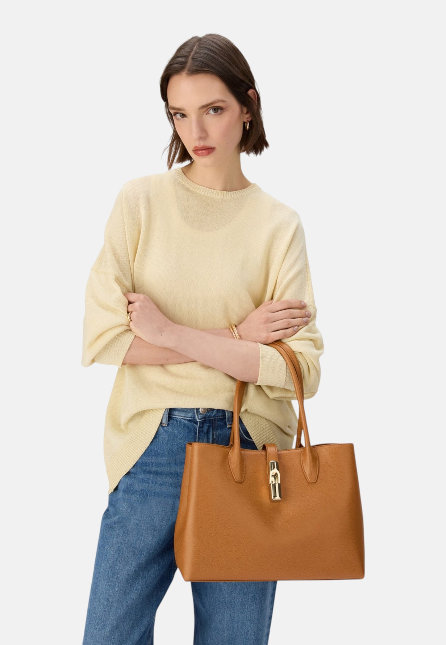 Borsa A Spalla Donna Furla Tote Medium Furla Goccia WB01978ARE000