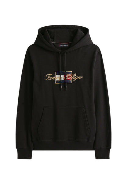Felpa Con Cappuccio Uomo Tommy Hilfiger  Icon Gold MW0MW41502
