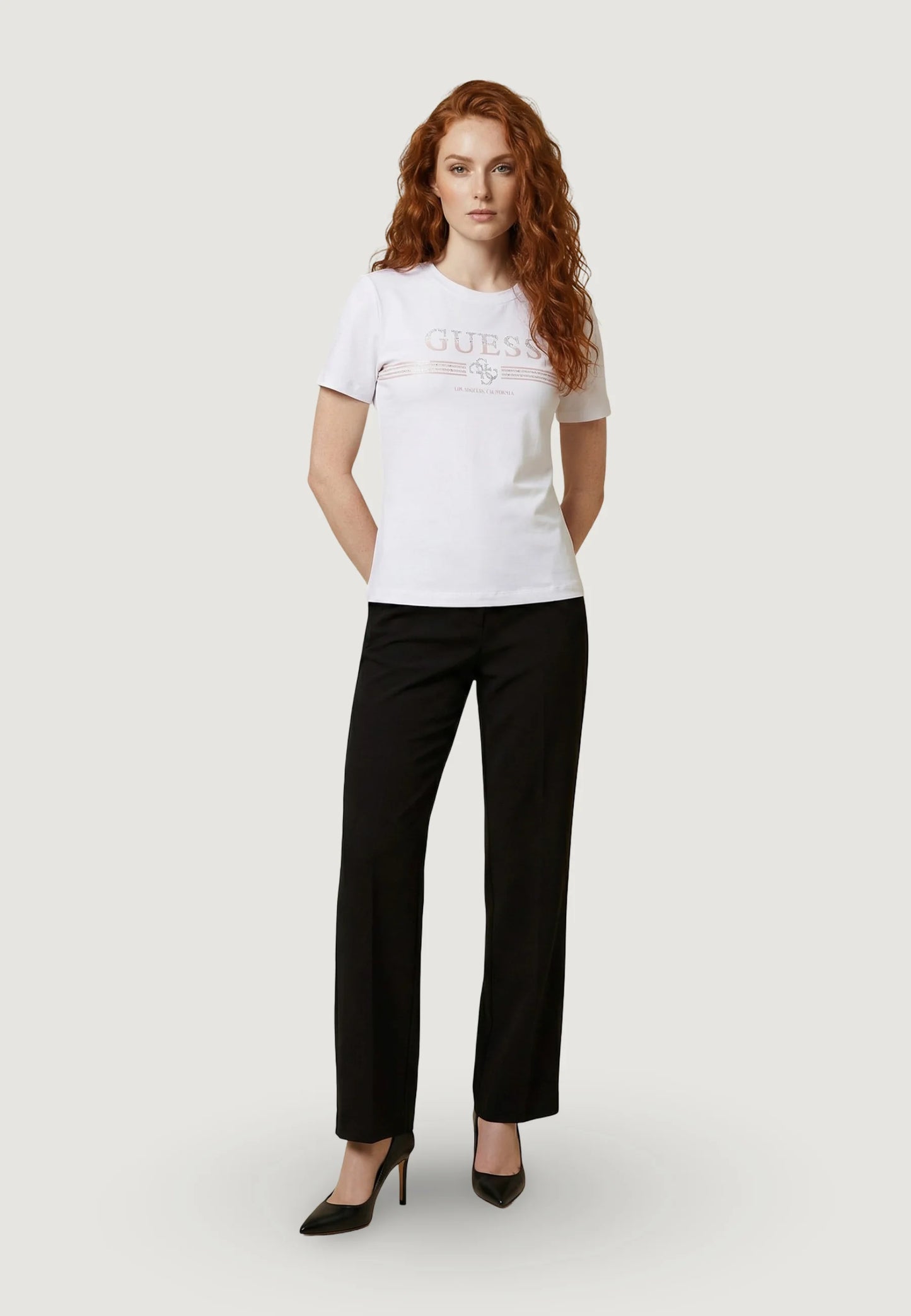 T-Shirt Manica Corta Donna Guess  Siena V6GI07K2968
