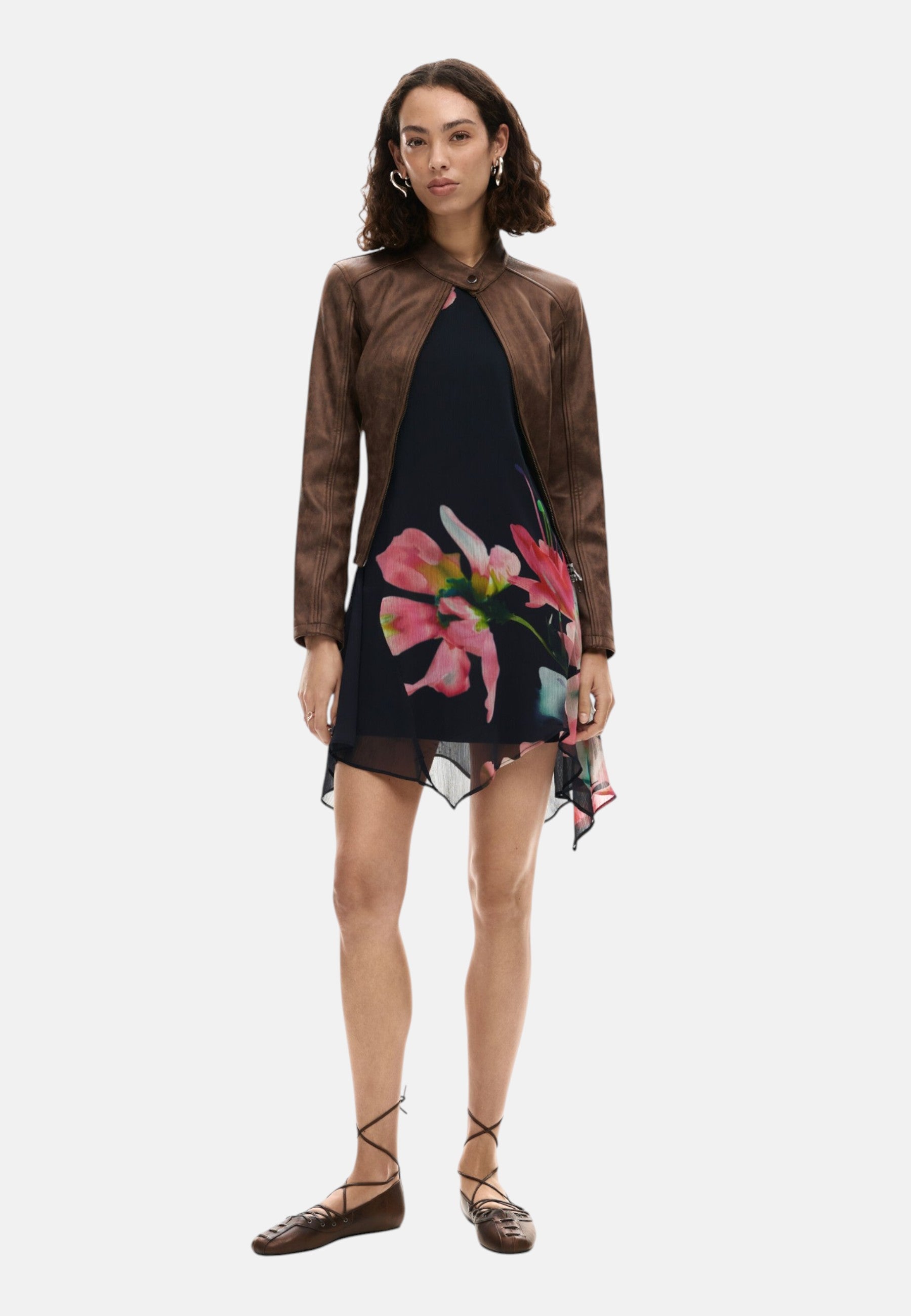Vestiti  Donna Desigual  Vest Nala Asimetrico 26SWVW46
