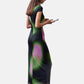 Vestito Lungo Donna Desigual Motivo grafico, Fit regular, In tulle, Manica corta Cracovia 26WWVK32