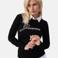 Maglione A Girocollo Donna Guess Logo Georgia W6BR53Z1454