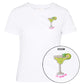 T-Shirt Manica Corta Donna Mc2 Saint Barth Sb Margarita Beads Emb Emilie EMI0001