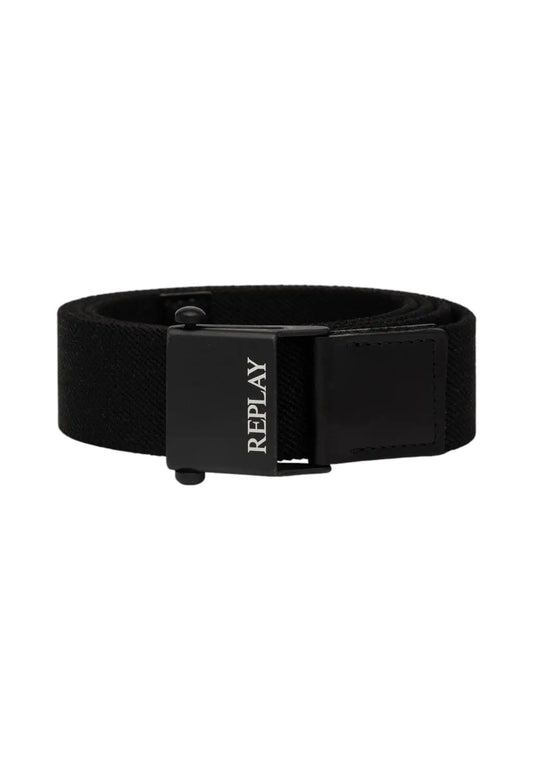Cintura  Uomo Replay Altezza 3,5 cm In Tessuto