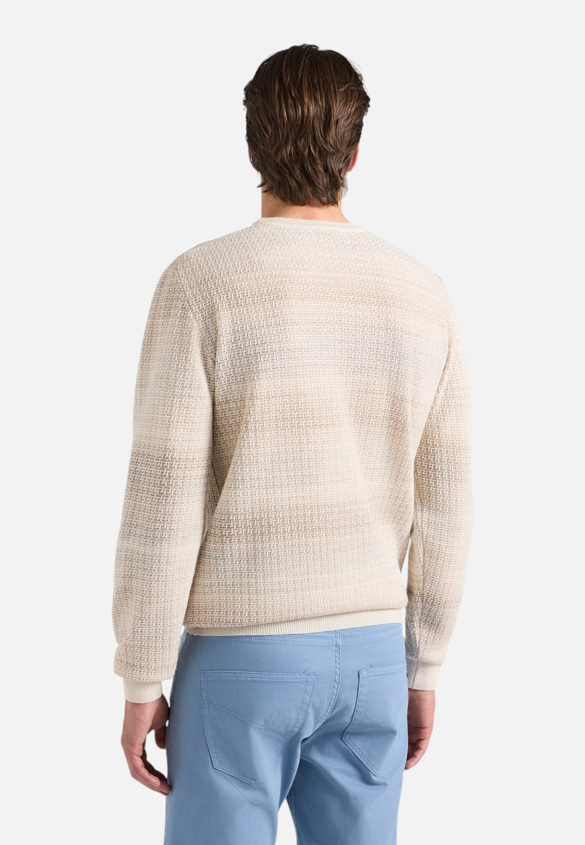 Maglione A Girocollo Uomo Harmont & Blaine Lavorazione 3D, Dettaglio stampato, Regular Fit, Filato caldo, Made in Italy, Logo Harmont & Blaine  HRR962030277