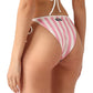 Bikini Pezzo Sotto Donna Mc2 Saint Barth Cheeky Marielle String - Stripes