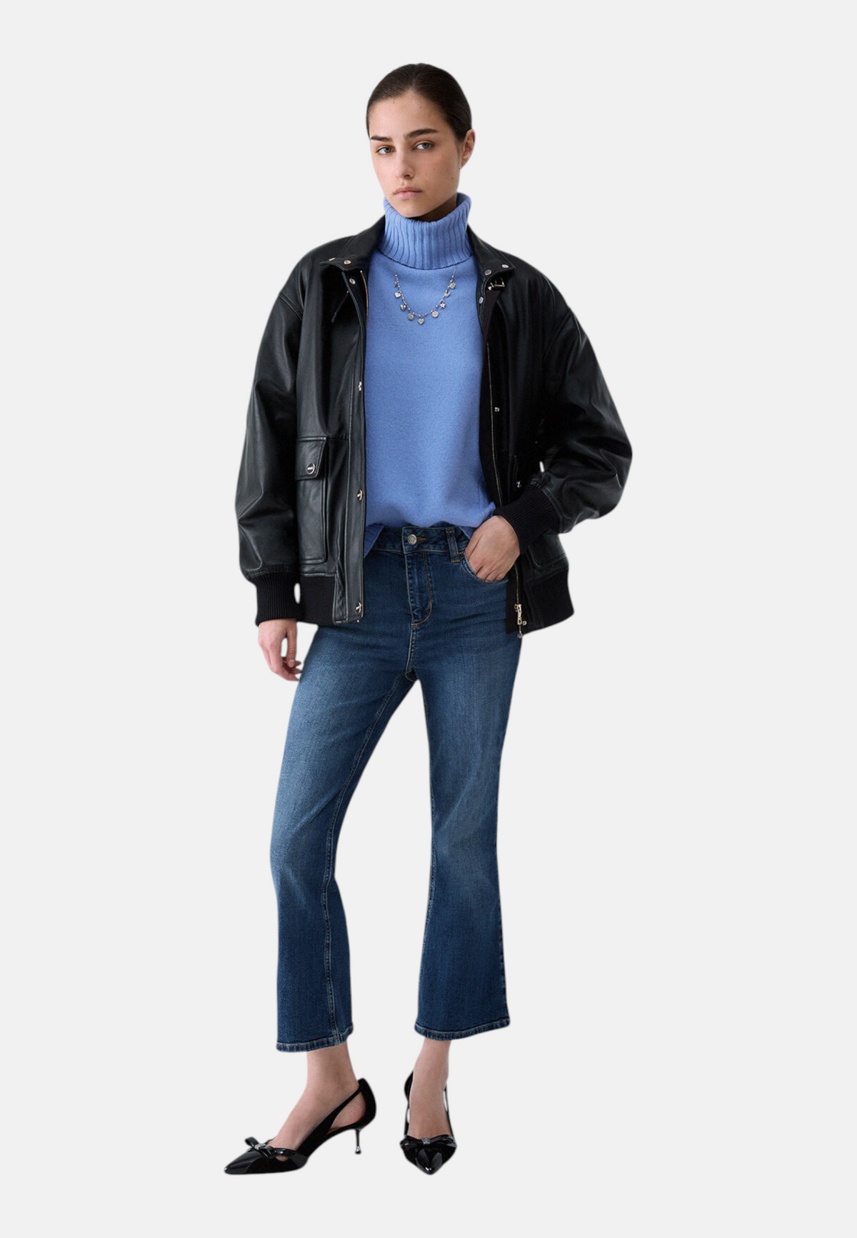 Jeans  Donna Liu Jo Bottom Up A Vita Alta Princess UF6040D0360